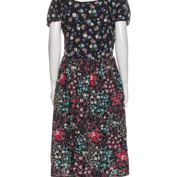 LoveShackFancy LAIS FLORAL PUFF SLEEVE DRESS - Picture 10 of 11